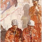 作品《火红年代》入选“第十四届水彩·粉画作品展”The work ‘Red Era’ was selected for the 14th Watercolor and Pink Painting Exhibition